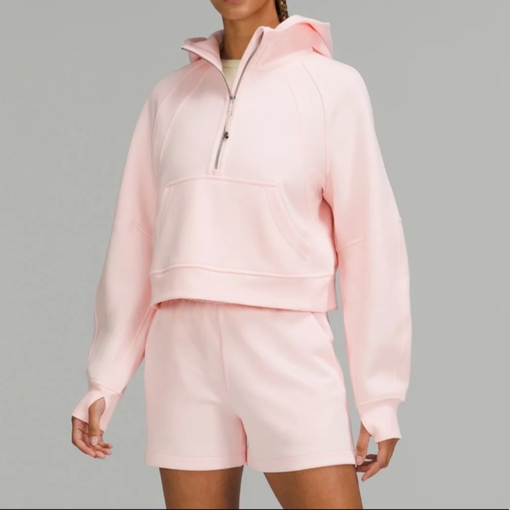Lululemon strawberry milkshake scuba M/L